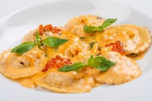 pâtes au poisson frais